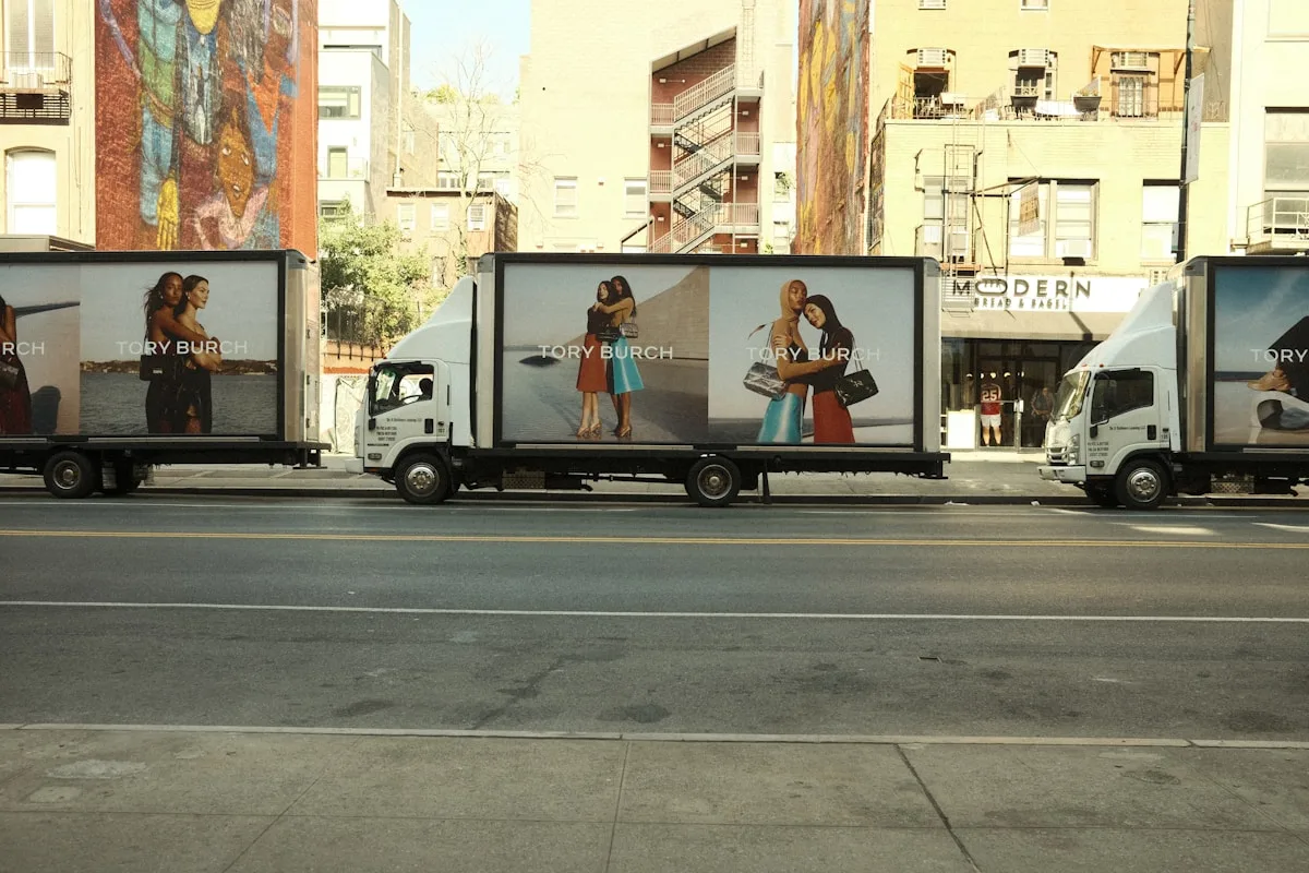 Campaign design visual materials for marketing and promotional creative direction